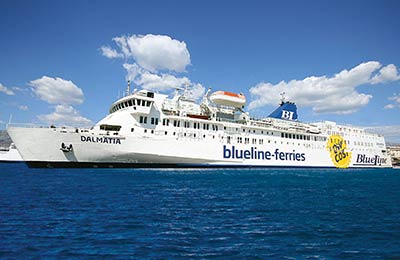 Blue Line Ferries trajektem trajekty s AFerry.cz