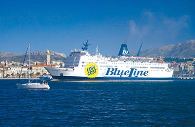 Blue Line Ferries trajektem trajekty s AFerry.cz