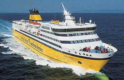 Corsica Sardinia Ferries trajektem trajekty s AFerry.cz