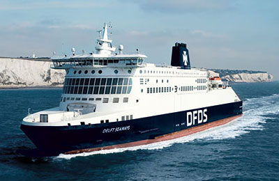 DFDS Seaways trajektem trajekty s AFerry.cz