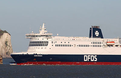 DFDS Seaways trajektem trajekty s AFerry.cz