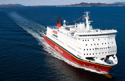 Hirtshals do Kristiansand jednosměrný Z €75,00 Hirtshals do Kristiansand jednosměrný Z €75,00