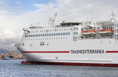 Trasmediterranea (Transmed) trajektem trajekty s AFerry.cz